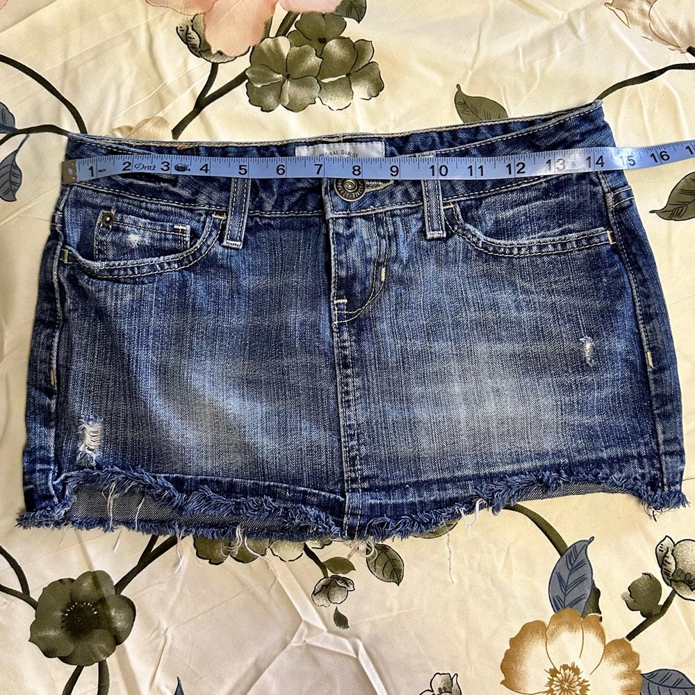 Aeropostale denim skirt size 1/2